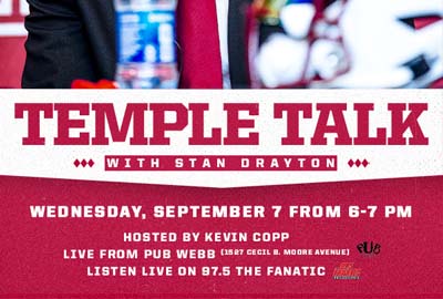 Temple Talk with Stan Drayton